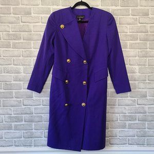 Vintage Classiques Nordstrom 80s Wool Dress Womens Sz 6 Costume Cosplay *Flaws